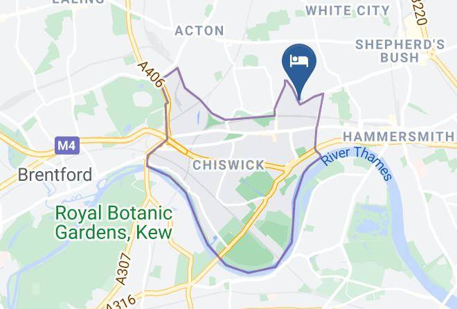 London - Chiswick Court Hotel Maps
