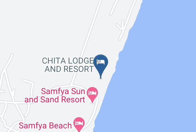 Chita Lodge Samfya Map