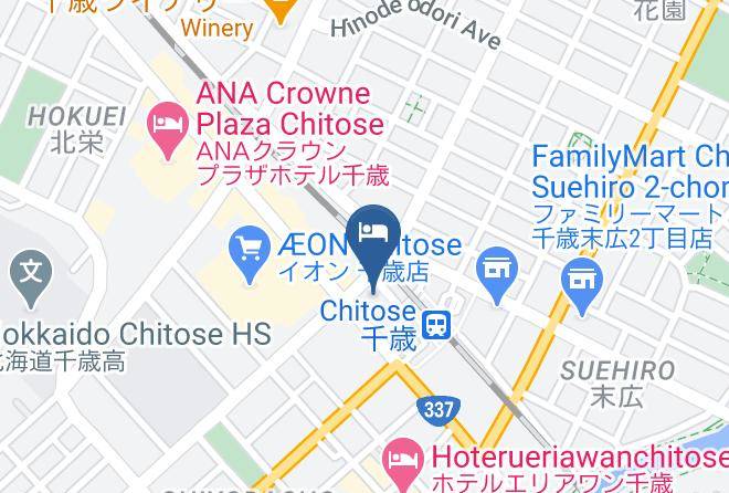 Chitose City - Chitose Station Hotel Maps