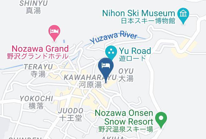 Nozawaonsen Vil Shimotakai District - Chitosekan Maps