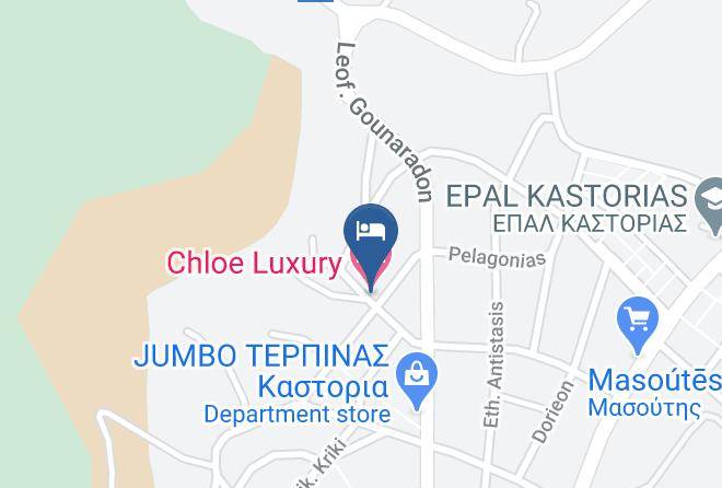 Kastoria - Chloe Luxury Hotel Maps