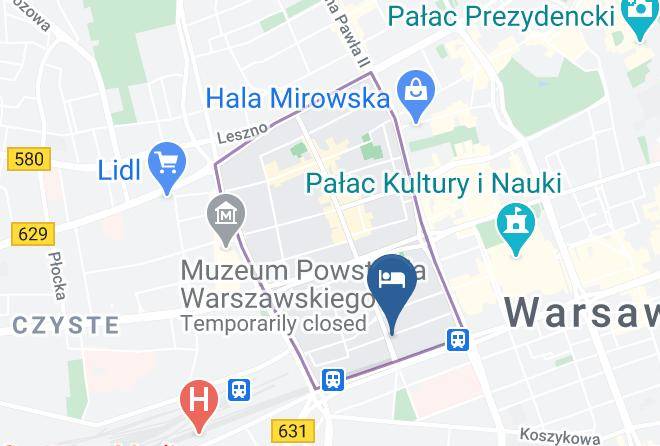 Warsaw - Chmielna Z Antresola Maps