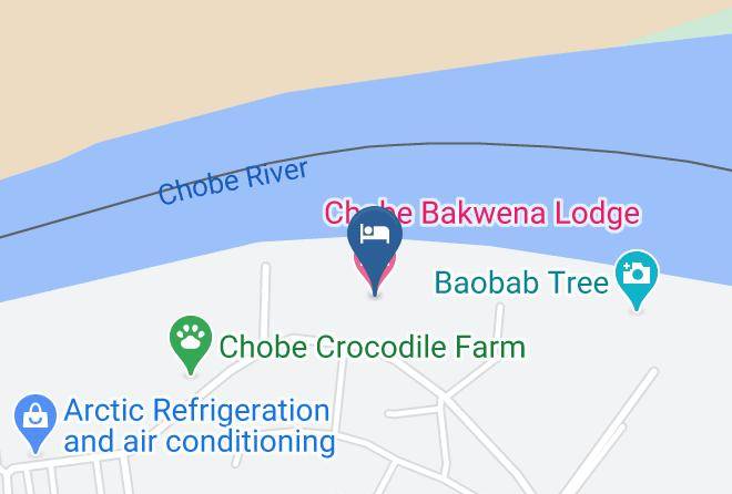 Chobe - Chobe Bakwena Lodge Maps