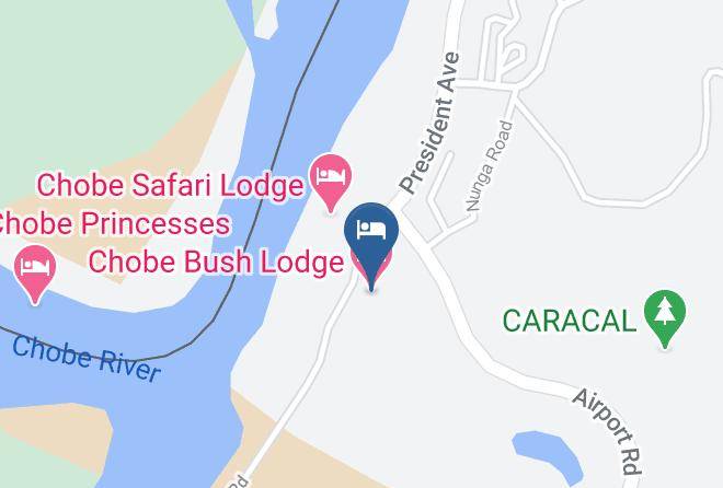 Chobe - Chobe Bush Lodge Maps