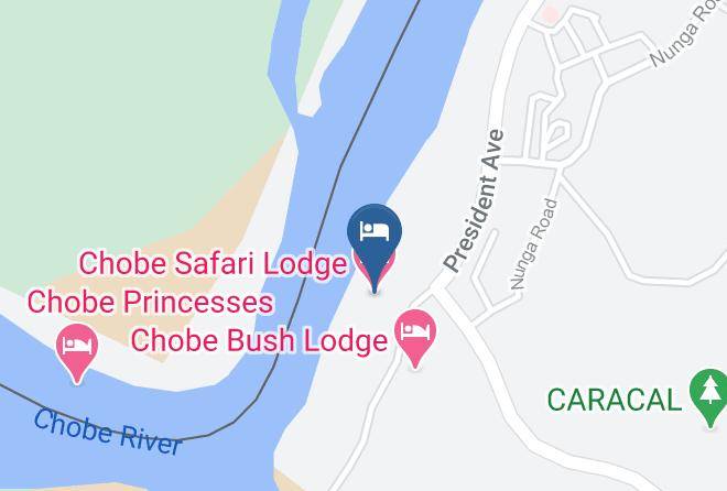 Chobe - Chobe Safari Lodge Maps
