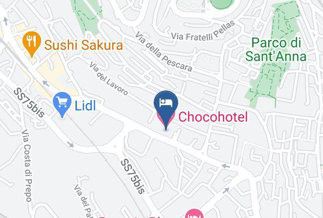 Perugia - Chocohotel Maps