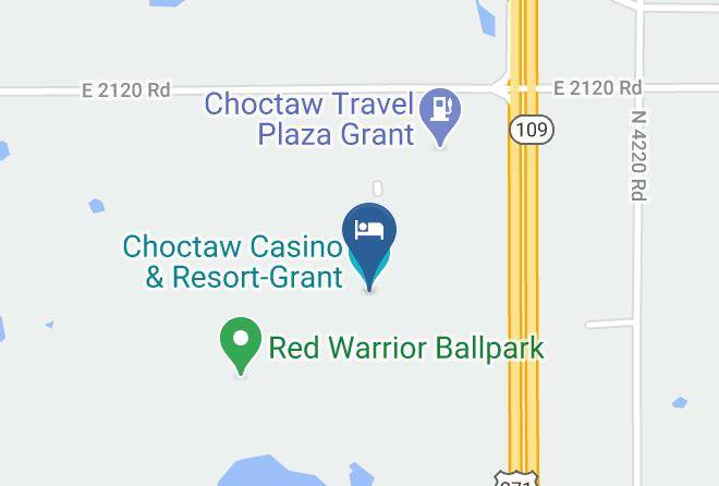 Choctaw Casino & Resort Grant Map