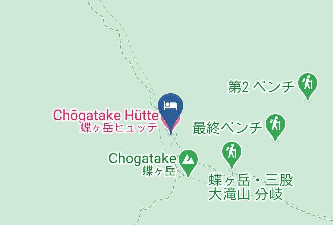Azumino City - Chogatake Hutte Maps