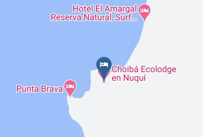 Nuqui - Choiba Ecolodge En Nuqui Maps