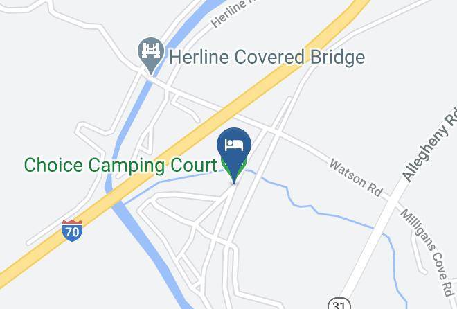 Bedford - Choice Camping Court Maps