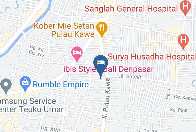 Denpasar - Choice Stay Hotel Denpasar Maps