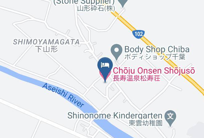 Kuroishi City - Choju Onsen Shojuso Maps