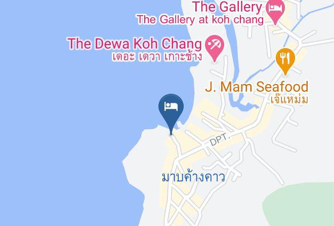 Amphoe Ko Chang - Chokdee Resort Maps