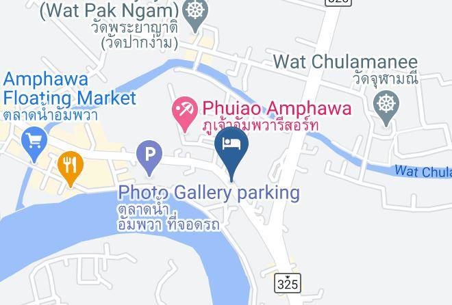 Amphoe Amphawa - Chokesombat Resort Maps