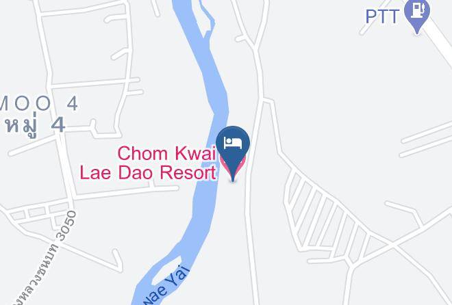 Amphoe Mueang Kanchanaburi - Chom Kwai Lae Dao Resort Maps