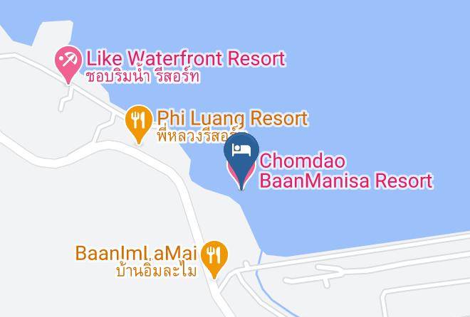 Amphoe Phipun - Chomdao Baanmanisa Resort Maps