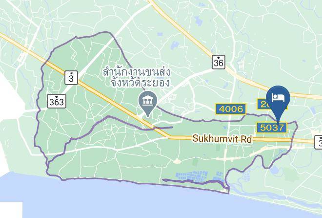 Amphoe Mueang Rayong - Chomdao Hotel Maps