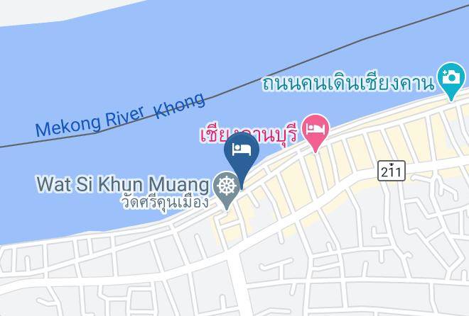 Amphoe Chiang Khan - Chomkhong Hotel Maps