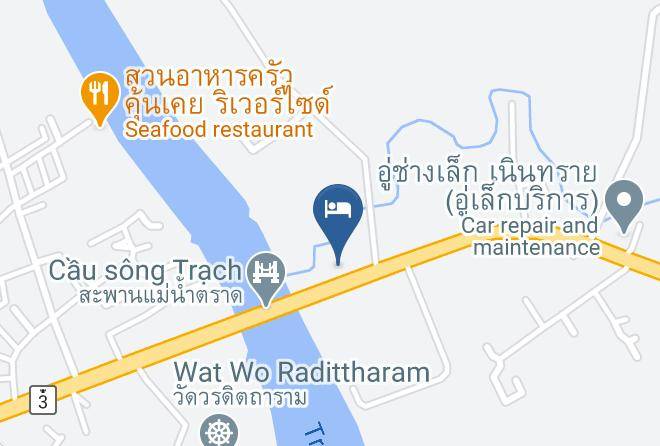 Mueang Trat District - Chomtarn Resort Maps