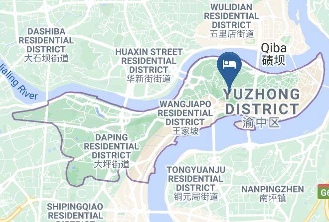 Yuzhong District - Chong Bin Zhi Xing Hotel Maps