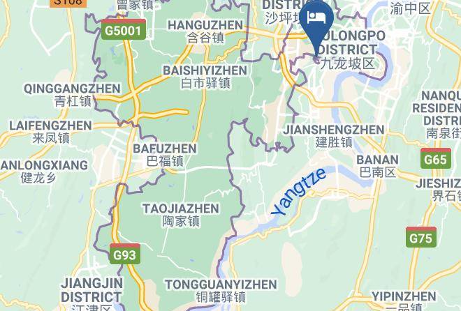Jiulongpo District - Chong Qing Sheng Jie Hotel Maps