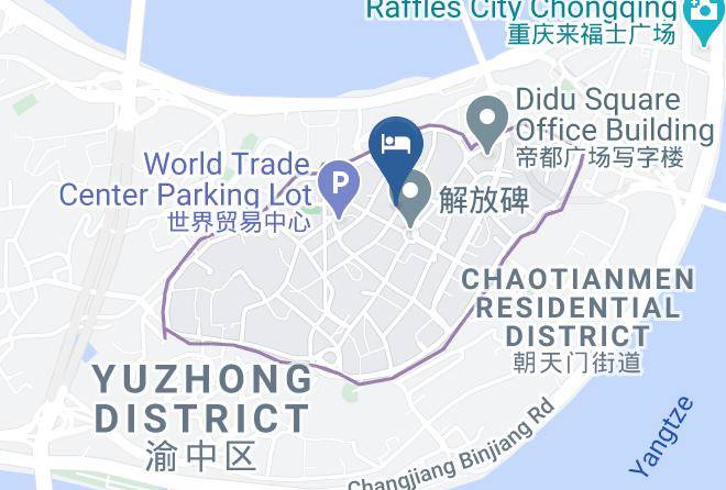 Yuzhong District - Chong Qing Wei Er Zi Hotel Maps