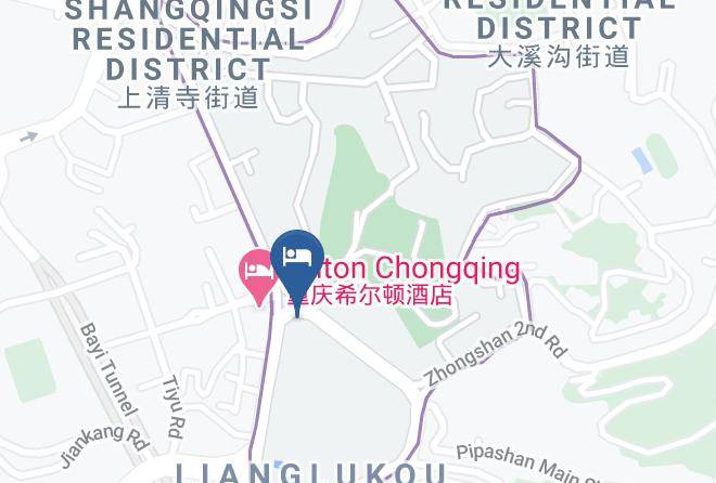 Yuzhong District - Chongbai Hotel Maps