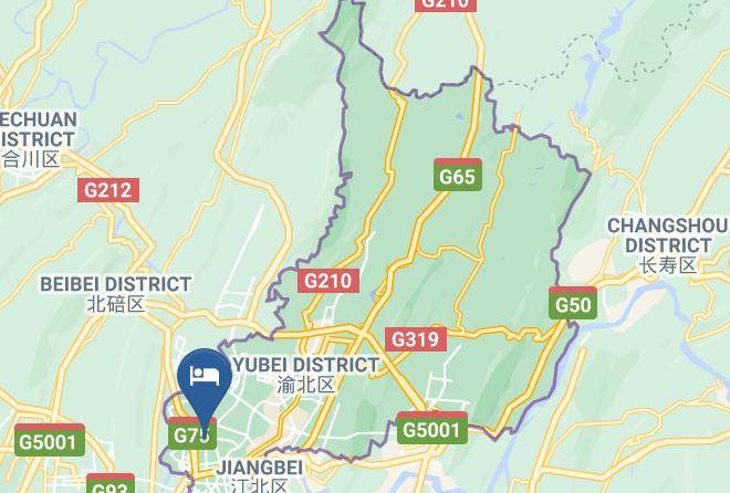 Yubei District - Chongqing Aegean Sea Bojia Hotel Maps