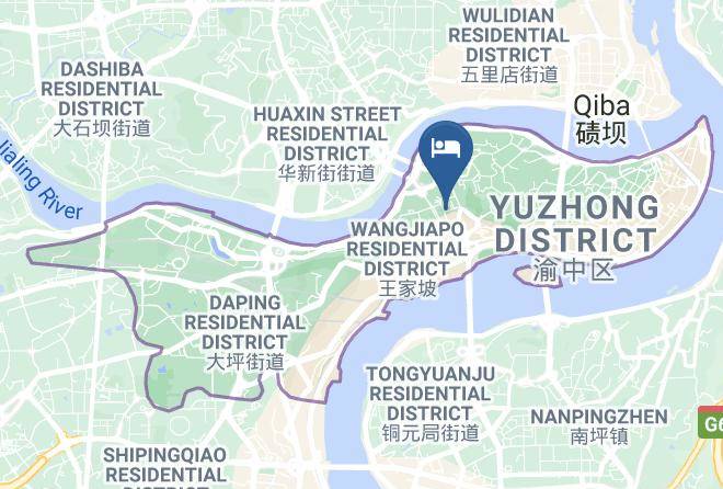Yuzhong District - Chongqing Ao Ti Hotel Maps
