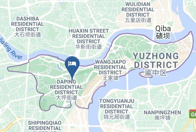 Yuzhong District - Chongqing Caribbean Theme Hotel Maps