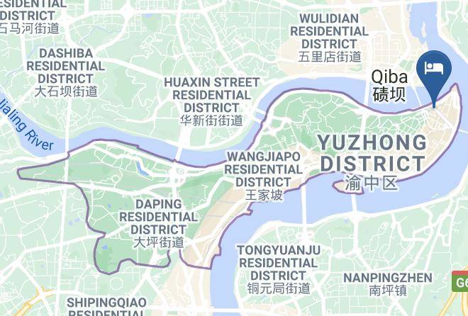 Yuzhong District - Chongqing De High Rise Hotel Maps
