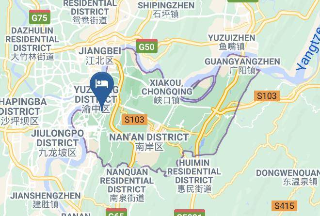 Nan An District - Chongqing Fengyi Chain Hotel Maps