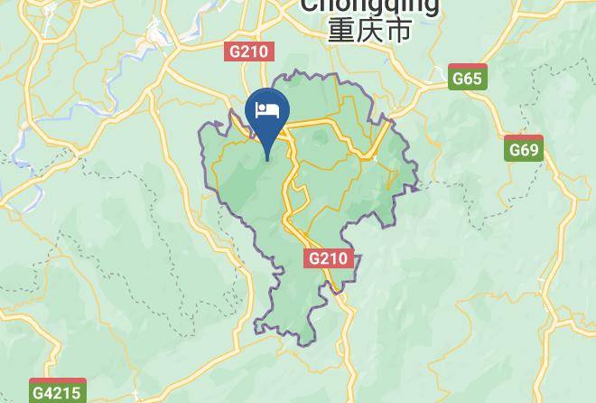 Qijiang District - Chongqing Gujian Mountain Shanli China Maps