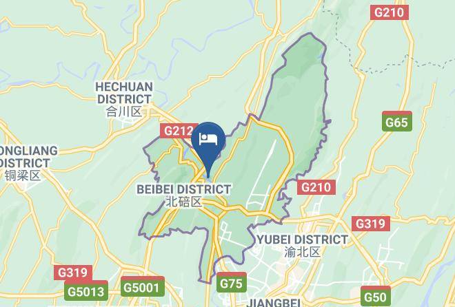 Beibei District - Chongqing Jiangbin Building Hotel Maps
