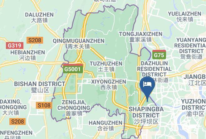 Shapingba District - Chongqing Liuxiang Hotel Maps