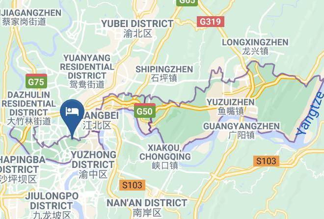 Jiangbei District - Chongqing Mu Hotel Maps