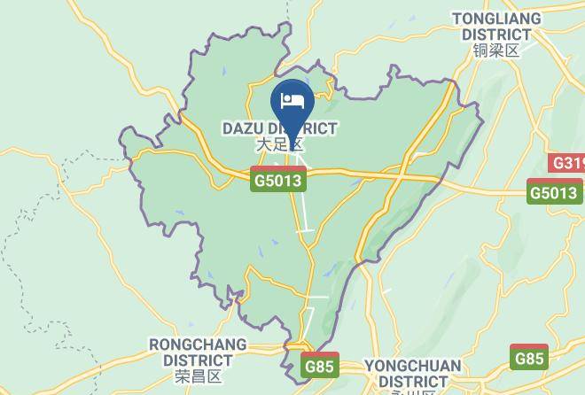 Dazu District - Chongqing Qi Le Leisure Hotel Maps
