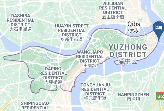 Yuzhong District - Chongqing Qingcheng Botang Hotel Maps