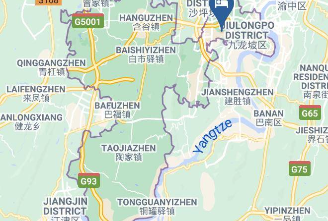 Jiulongpo District - Chongqing Ruijie Hotel Maps