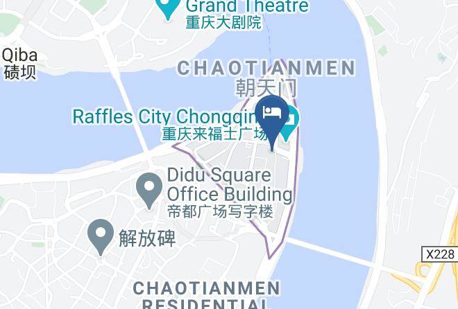Yuzhong District - Chongqing Shenghao Hotel Maps