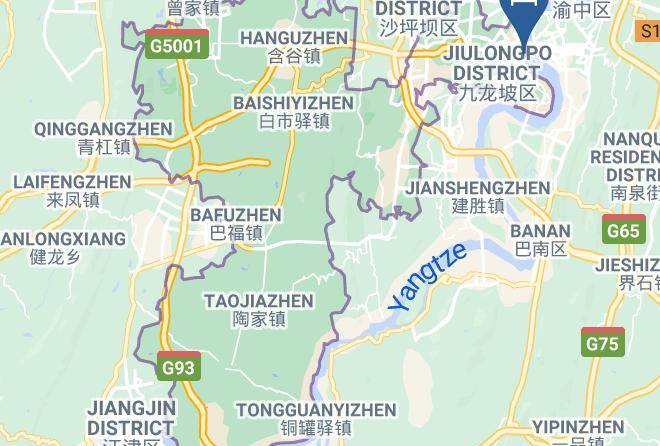 Jiulongpo District - Chongqing Yue Jiang Lan Hotel Maps