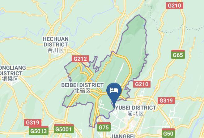 Yubei District - Chongqing Yuelai Wyndham Hotel Maps