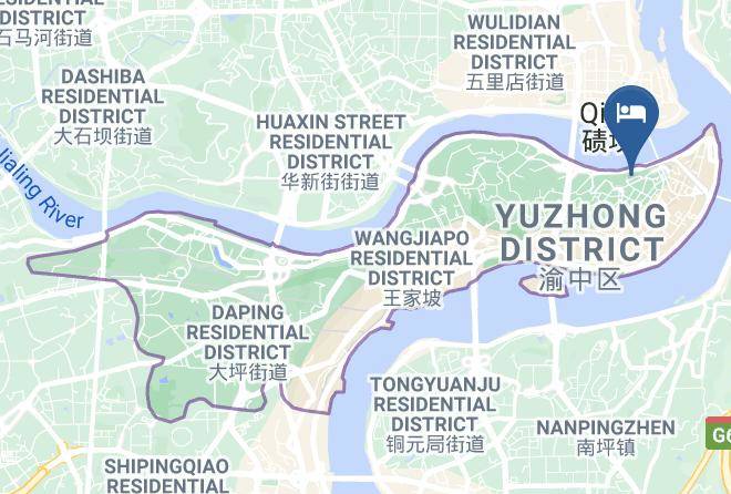 Yuzhong District - Chongqing Zhiyue Hotel Maps