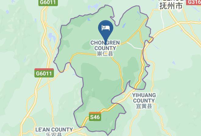 Chongren Longwan Boutique Hotel Map