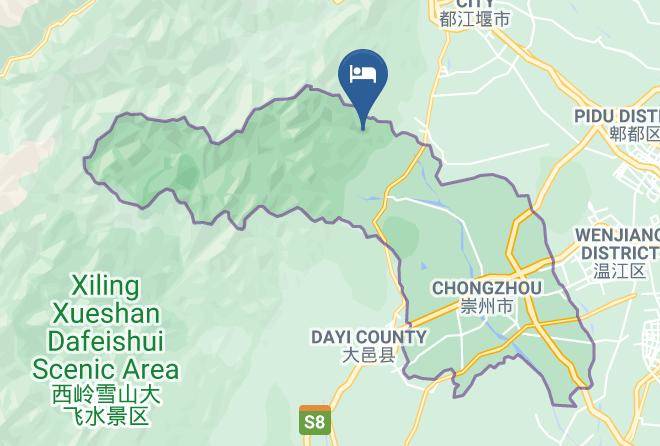 Chengdu - Chongzhou Ancestral Cool Chicken Theme Hotel Maps