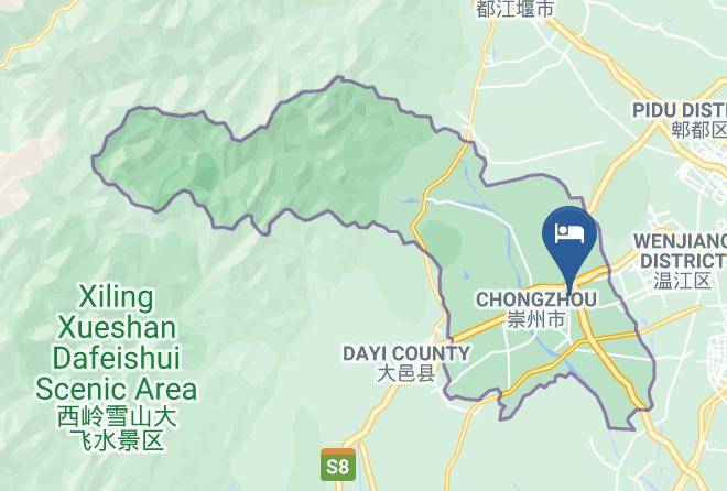 Chengdu - Chongzhou Lanfeng Hotel Maps