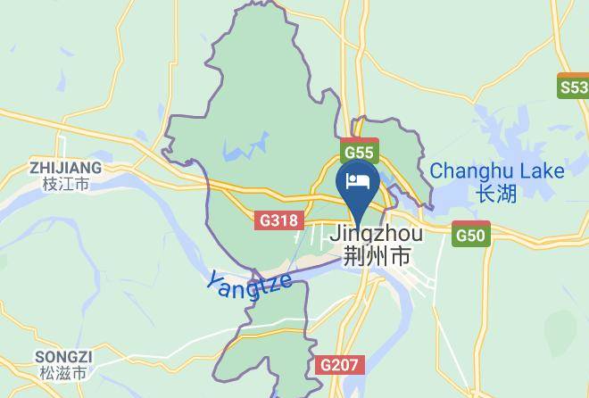 Jingzhou - Chonpines Hotel Maps