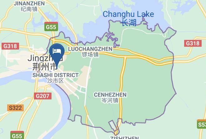 Jingzhou - Chonpines Hotels Maps