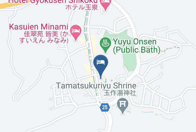 Matsue City - Chorakuen Maps