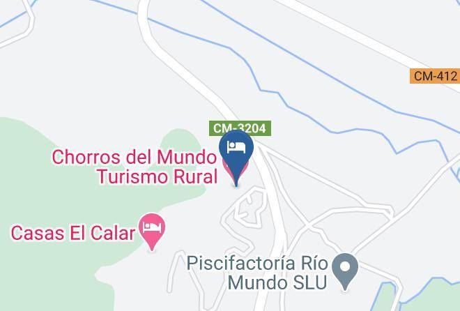 Albacete - Chorros Del Mundo Turismo Rural Maps